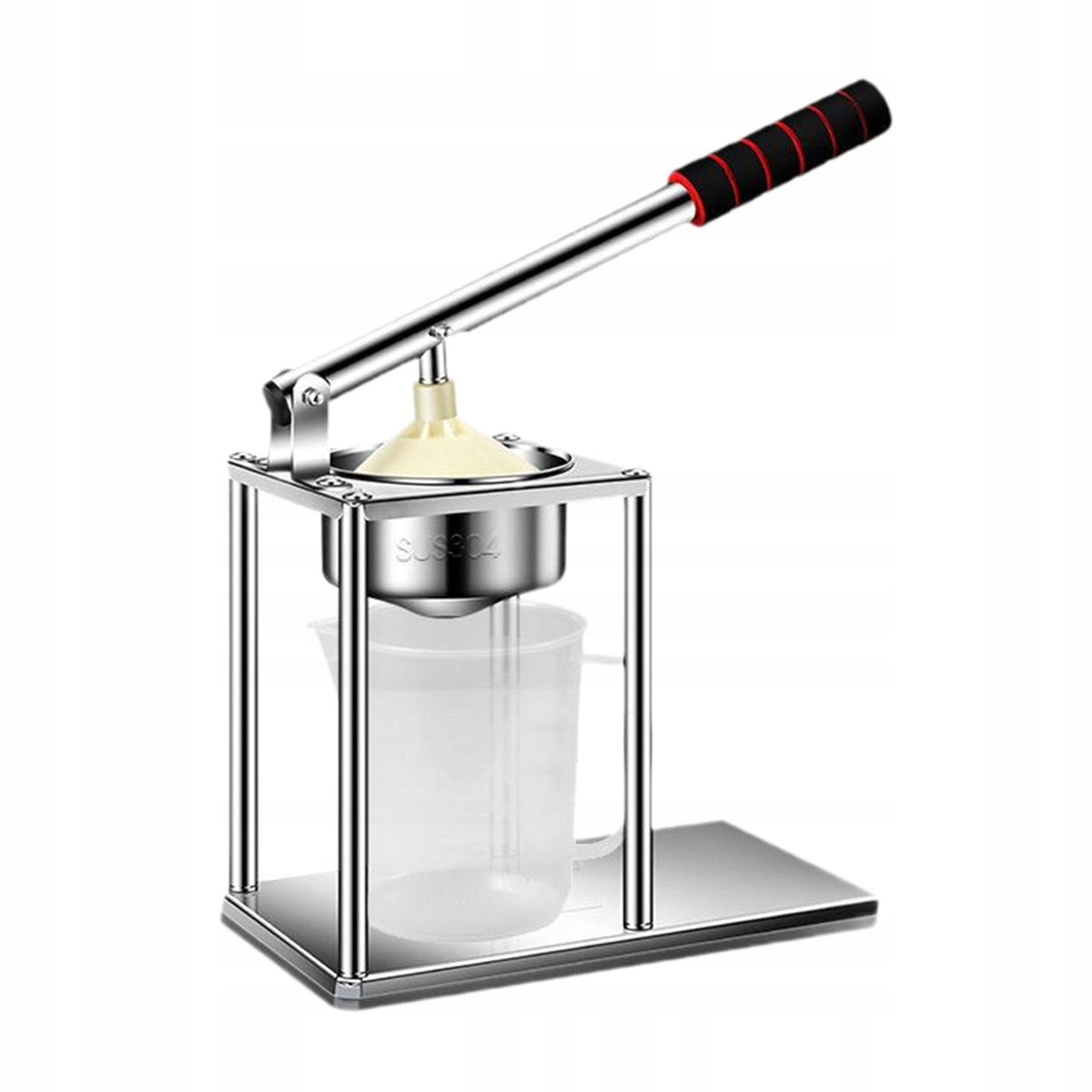Hand Press Juicer Machine Heavy Duty Stainless Steel Orange Lime flat head