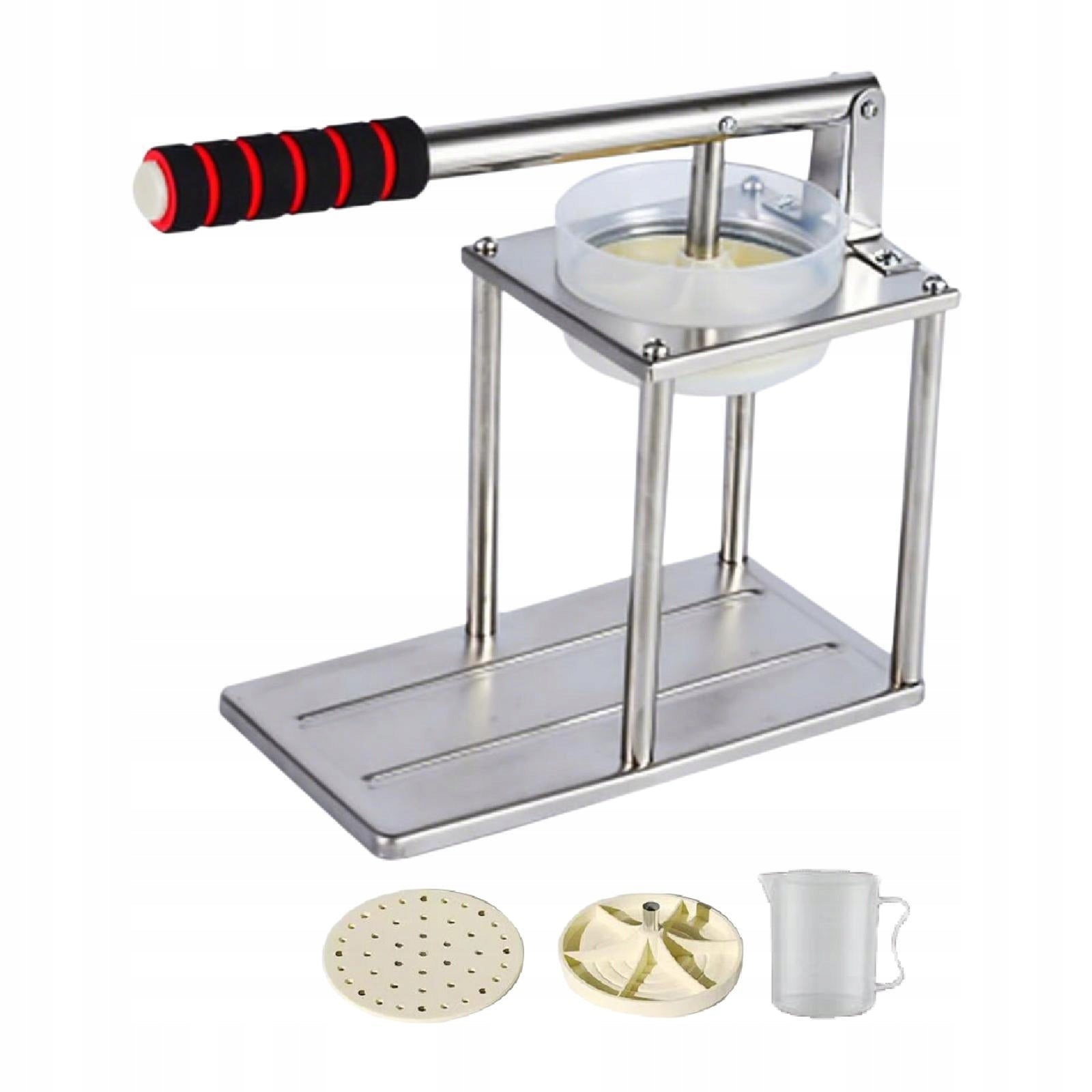 Hand Press Juicer Machine Kitchen Gadget Easy to Use Compact Flat Head