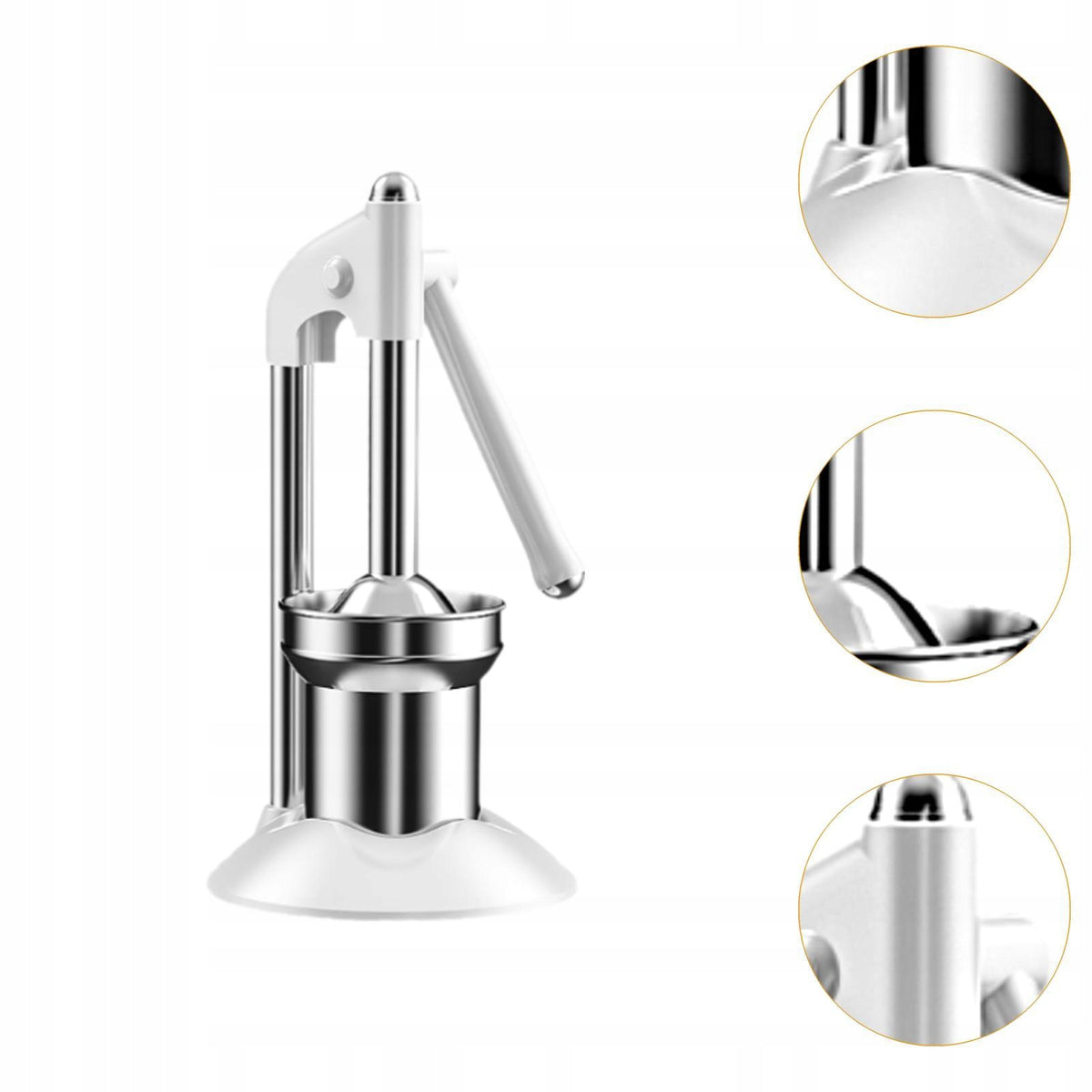 Hand Press Juicer Machine Metal Juicer Press Heavy Duty Manual Orange C Packaging status original