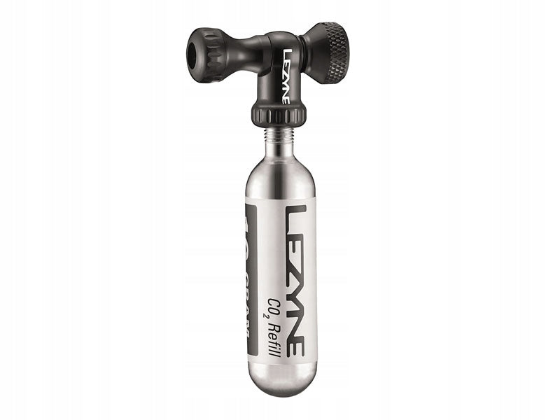 Hand Pump Lezyne Control Drive Co2 1X Gas Cartridge 16G Black Brand Lezyne