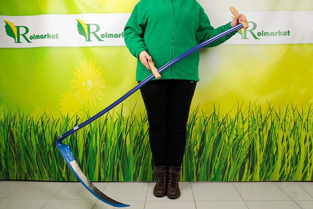 Hand Scythe For Grass Garden Forged For Mowing Grass Weeds Mower Model Ręczna ogrdowa