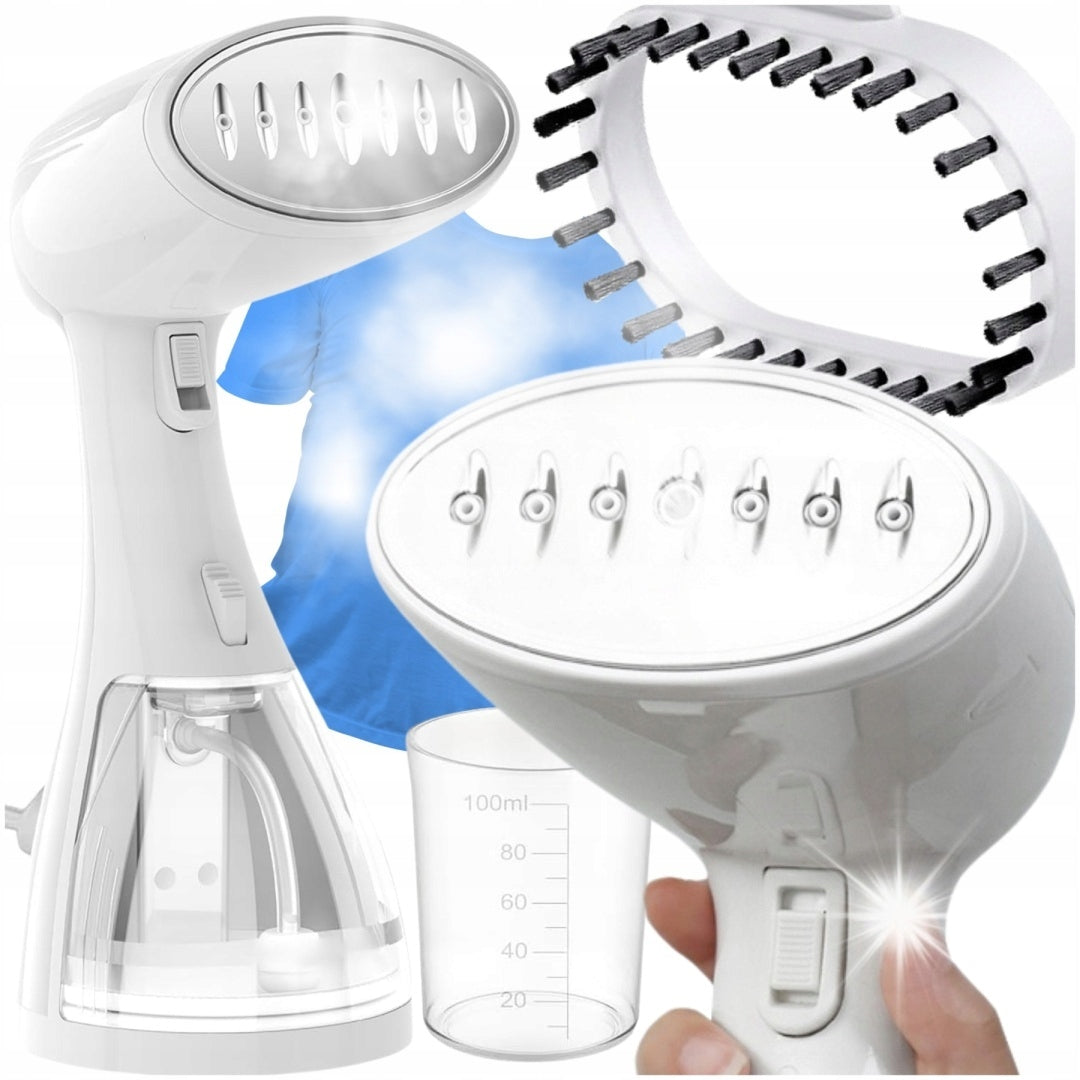 Hand Steamer For Clothes 1500W Steam Iron 2 Adjustment Modes 300ml