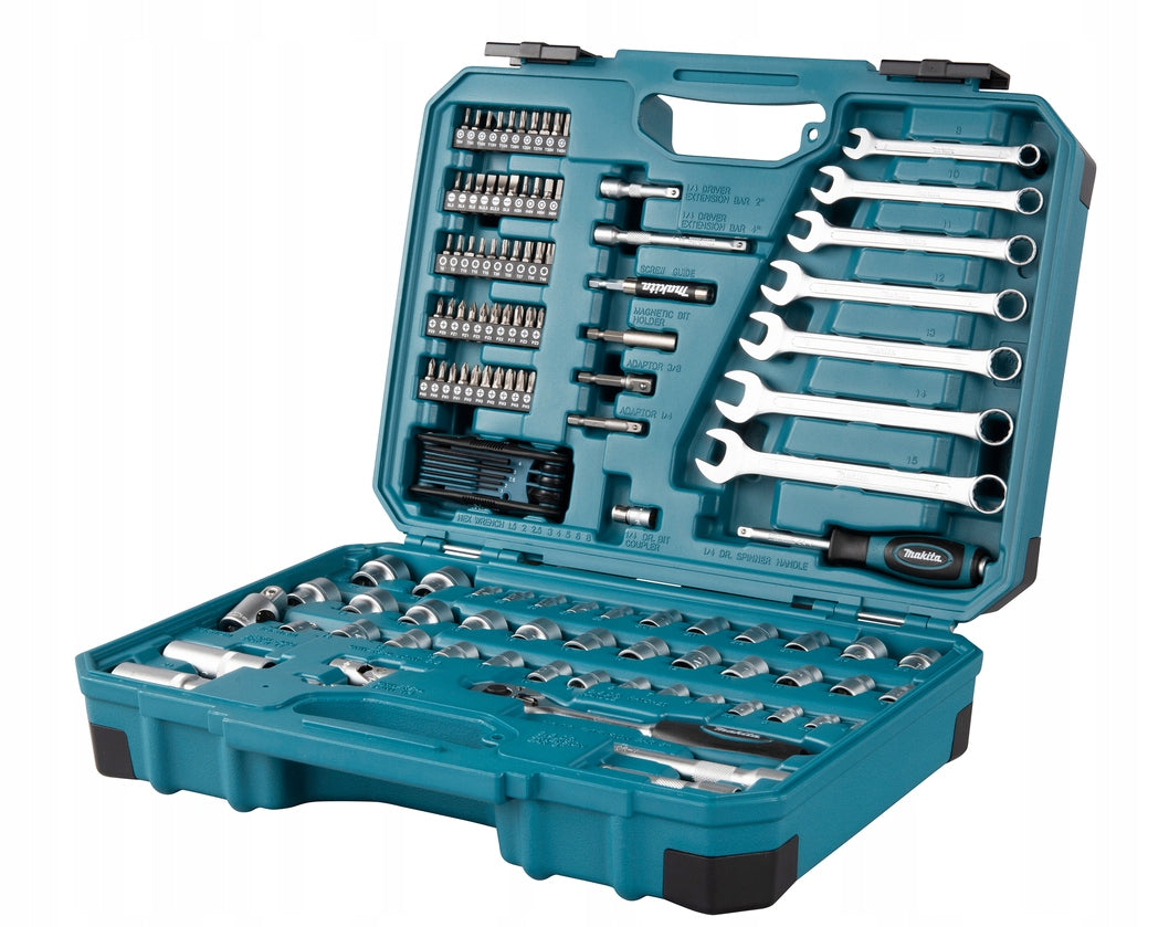 Hand Tool Set 120 Parts Makita E-06616 Case
