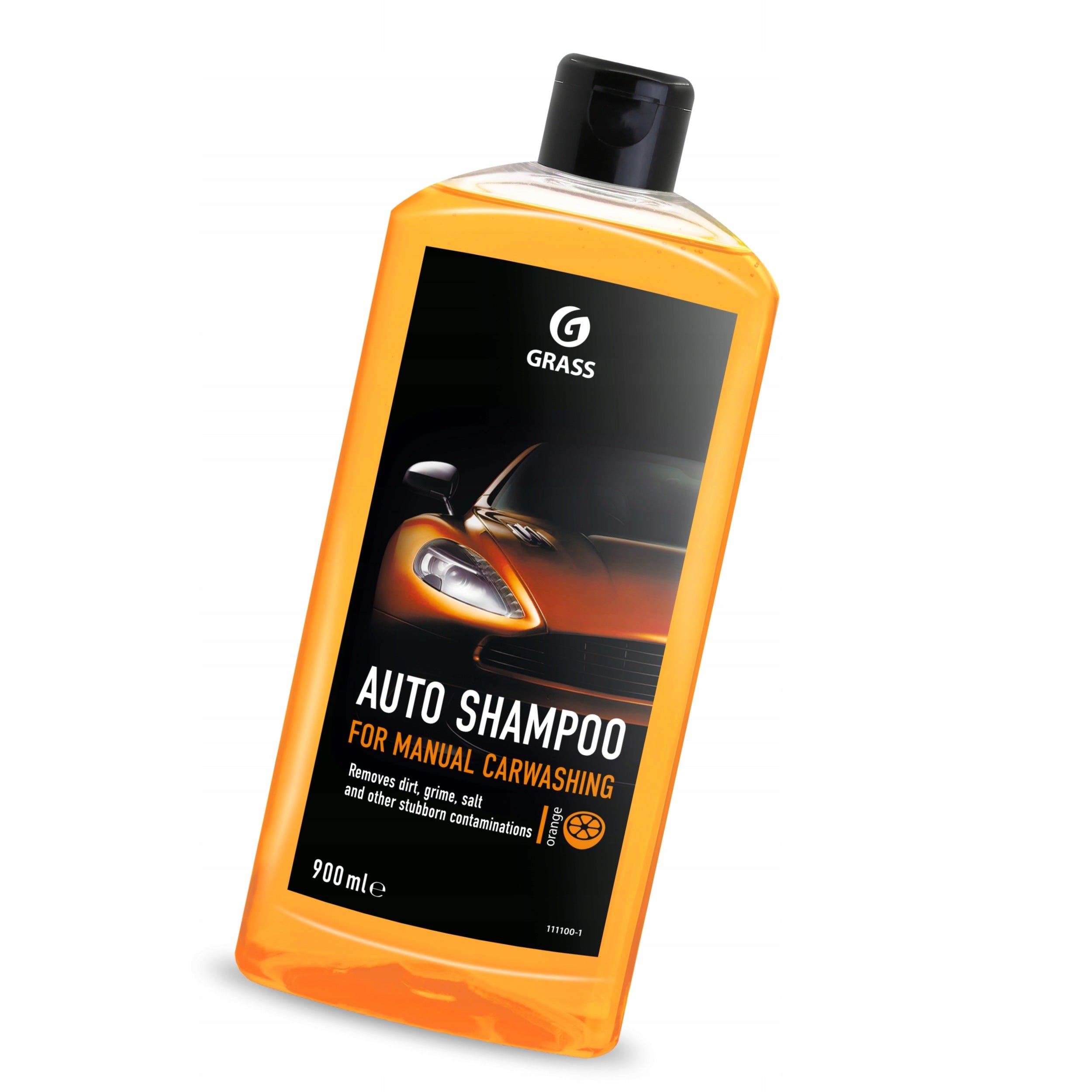 Hand Wash Car Shampoo 900ml GRASS Universal Orange