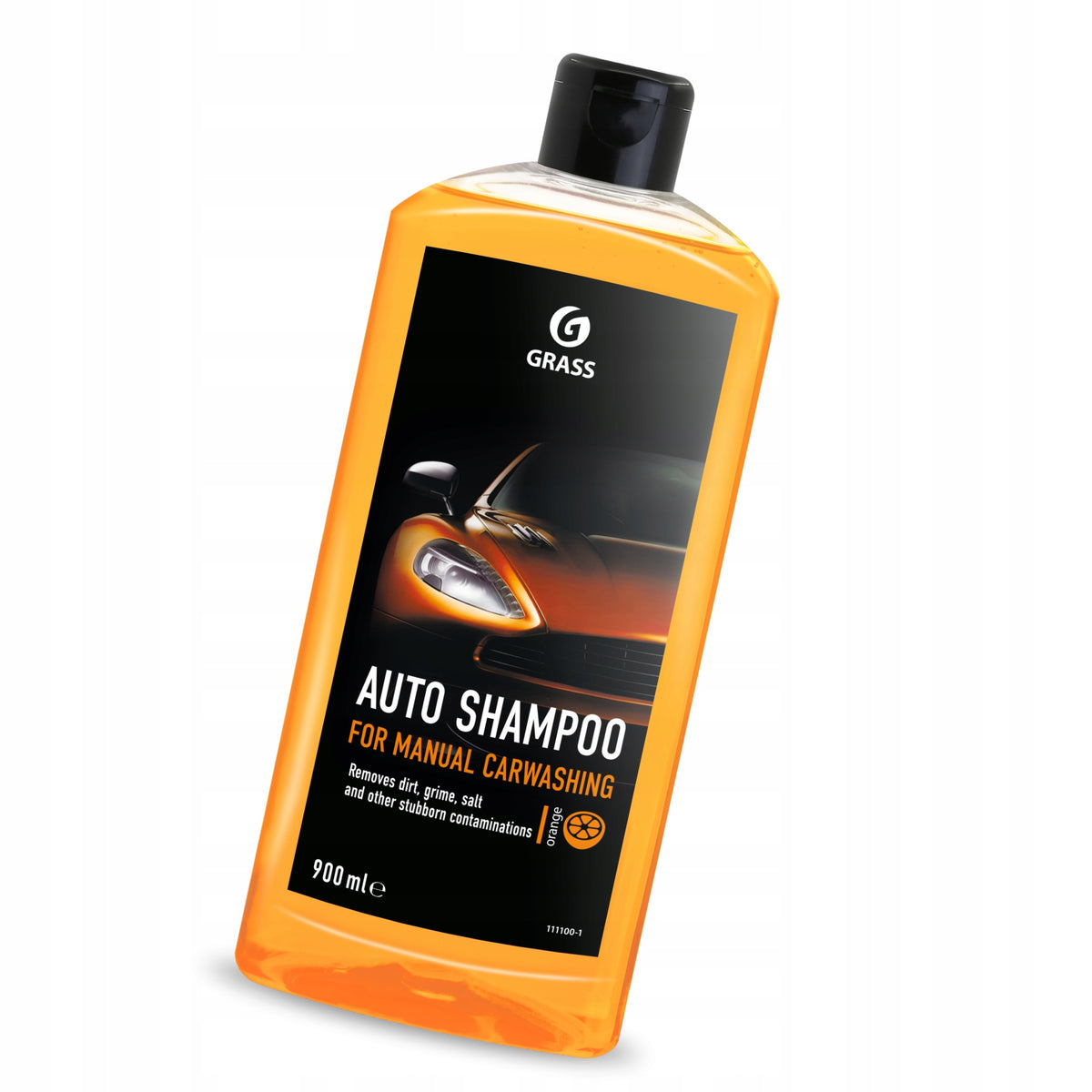 Hand Wash Car Shampoo 900ml GRASS Universal Orange