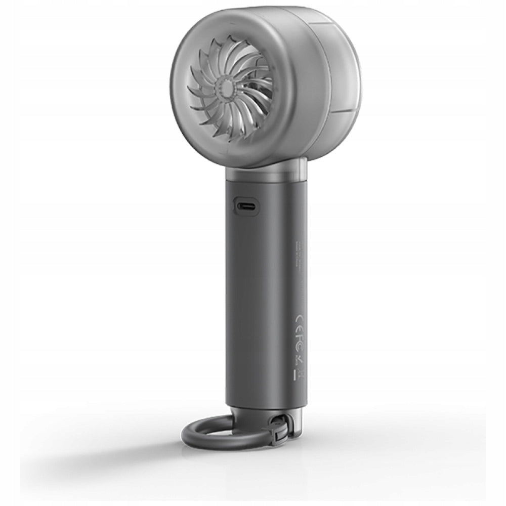 Hand Windmill USAMS LiFE Portable Lightweight 5 Gears 2000mAh USB-C Travel Fan type mini