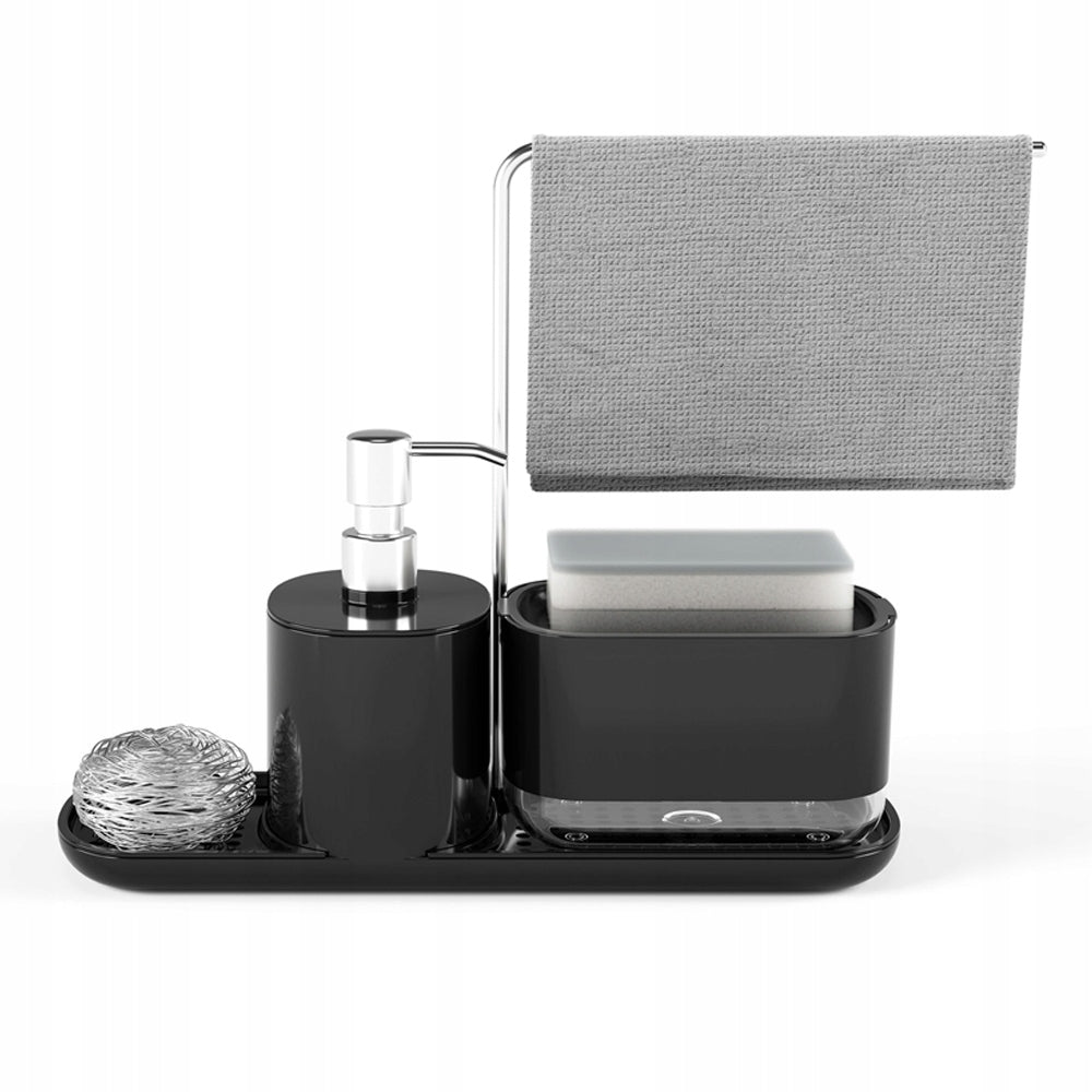 Hand and Dish Soap Dispenser Set, Soap Dispenser with Sponge Holder Trade name other