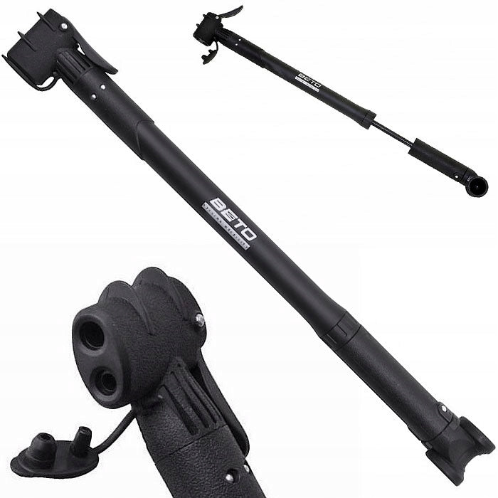 Hand bicycle pump with - dualhed BETO - 41cm