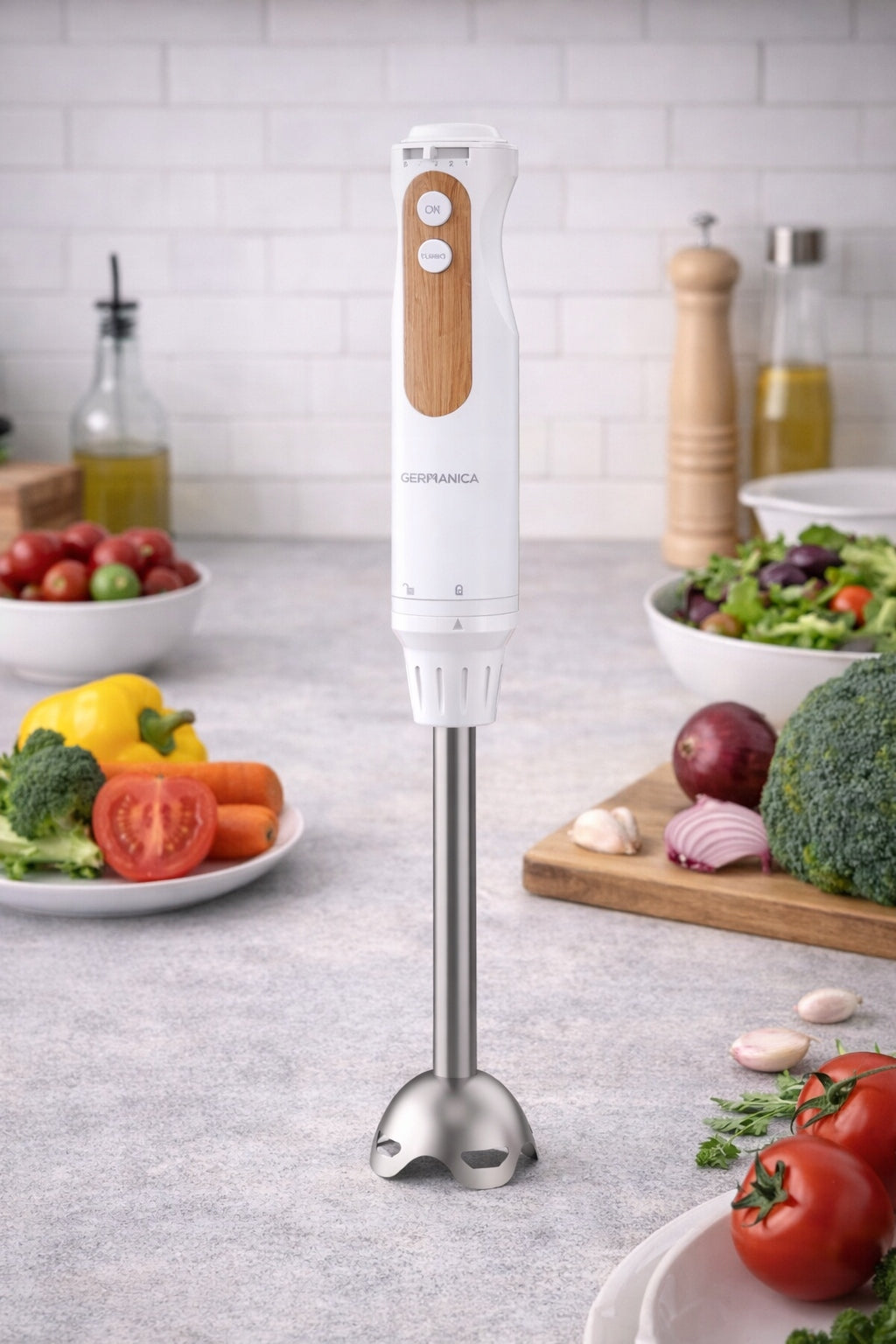 Hand blender 600W | 5 gears + TURBO | for soups, smoothies, sauces! Manufacturer code AGL3530088