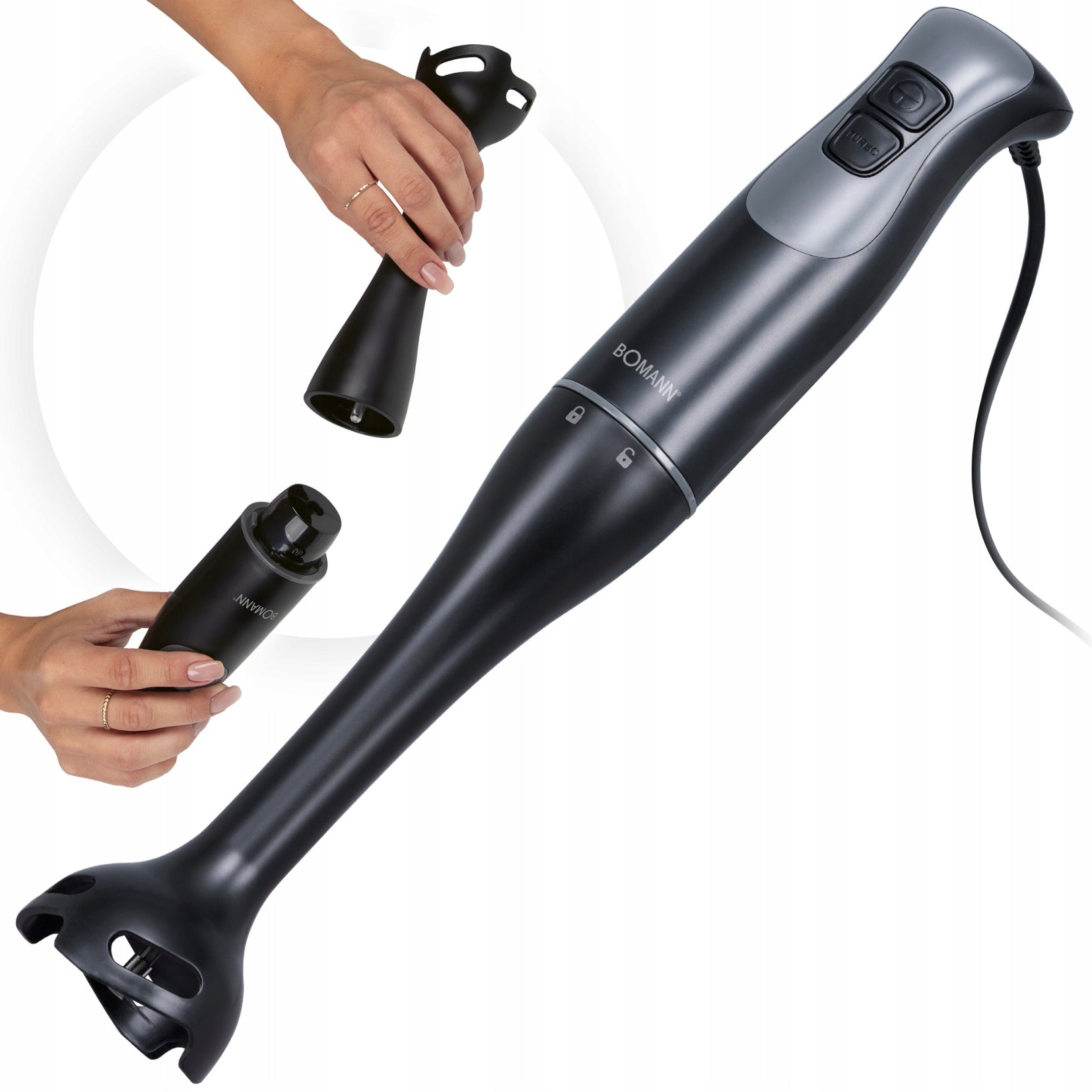 Hand blender Bomann BPA-free SM 6081 CB EAN (GTIN) 4004470660814