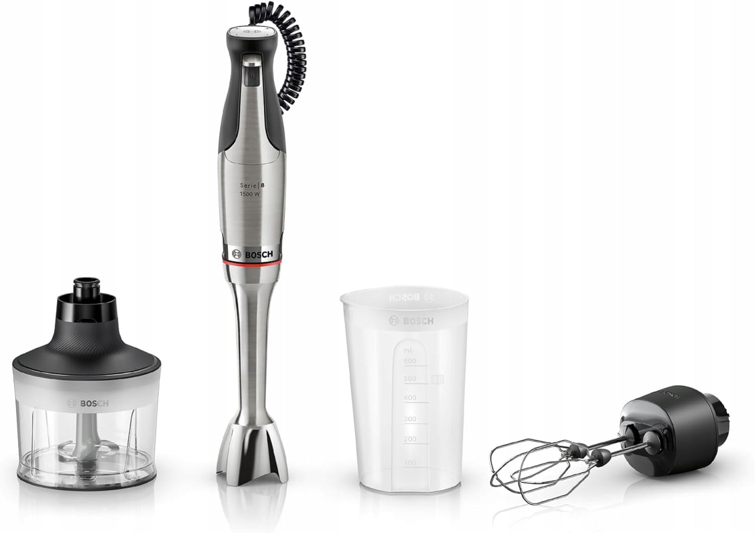 Hand blender Bosch ErgoMaster 8 MSM8M934 1500W black