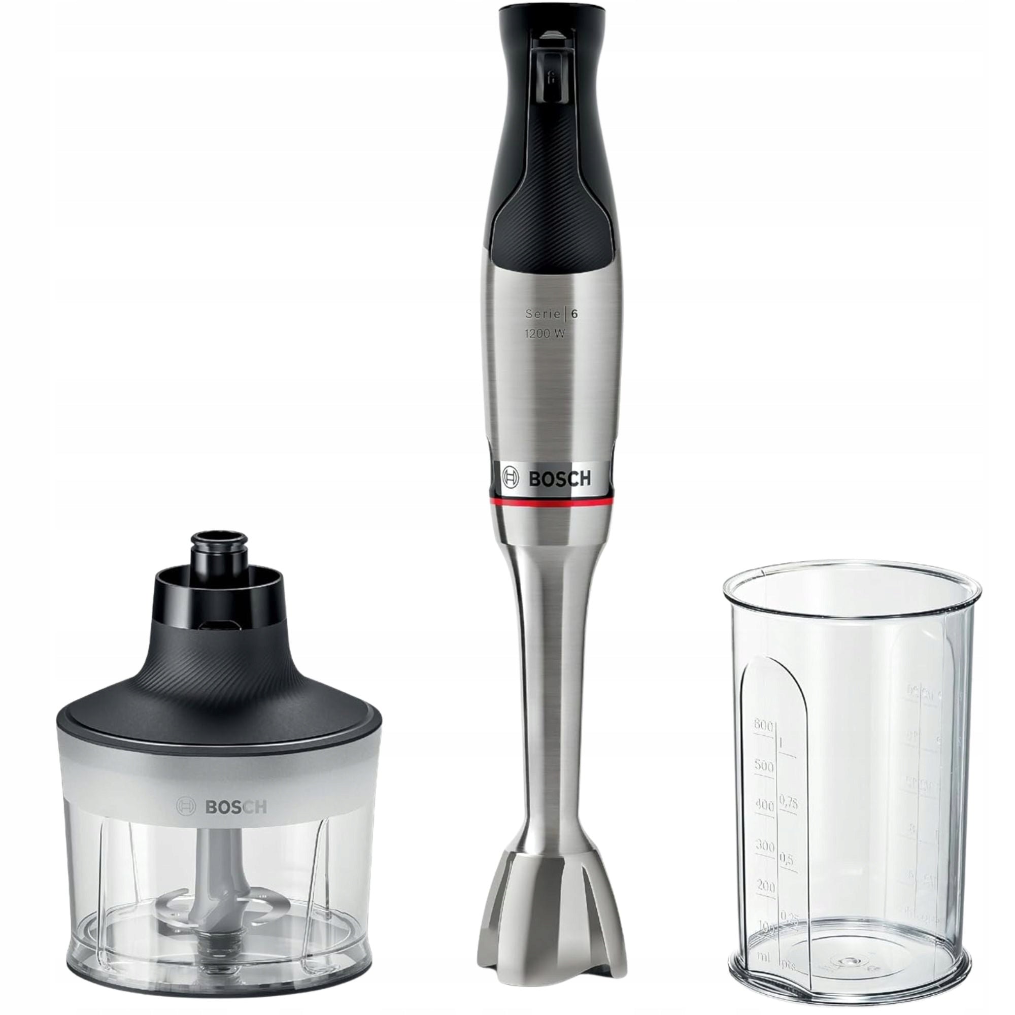Hand blender Bosch ErgoMaster Series 6 MSM6M830 Shredder 1200W POWERFUL