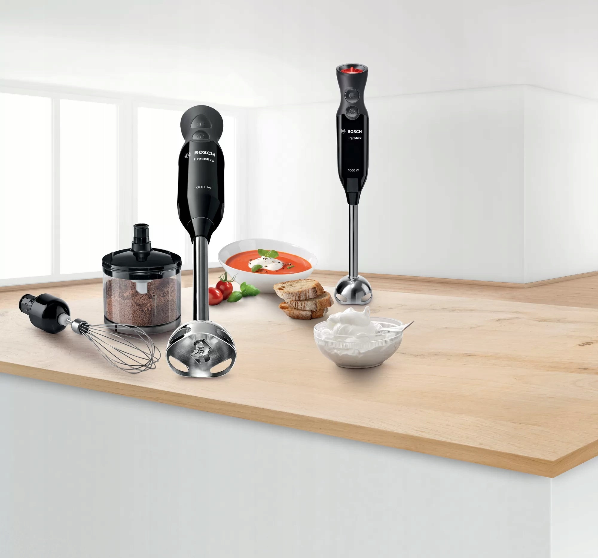 Hand blender Bosch MS61B6150 1000 W black Brand Bosch