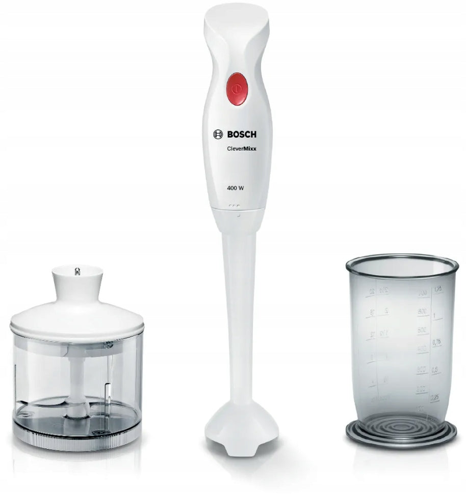 Hand blender Bosch MSM 14200 400 W white with shredder and container Brand Bosch