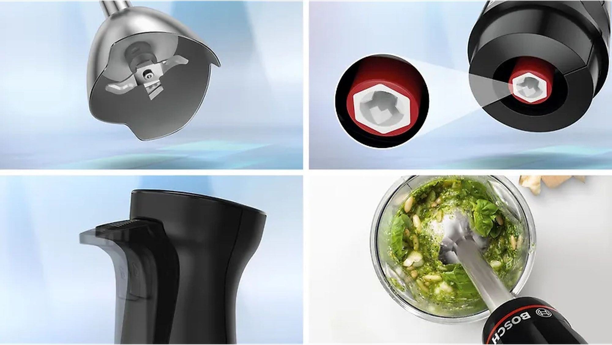 Hand blender Bosch MSM4B654 1000W Shredder Double whisk STRONG Manufacturer code MSM4B654