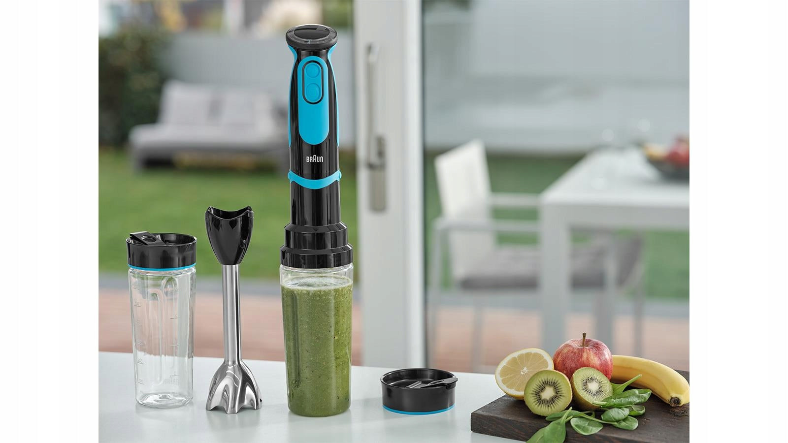 Hand blender Braun MQ 5252 BKBL 1000 W blue Model MQ 5252 BKBL