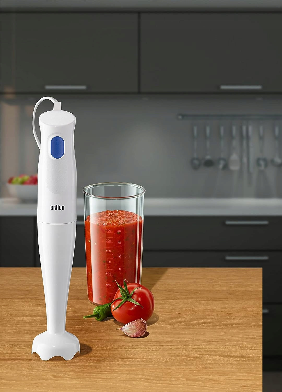 Hand blender Braun MQ10.001P 450W white kitchen blender Manufacturer code 2310