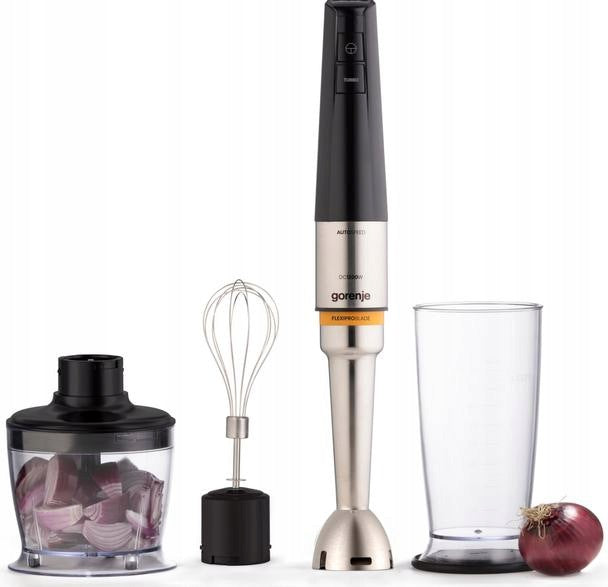 Hand blender GORENJE HBX1200EB Black and silver Packaging status original