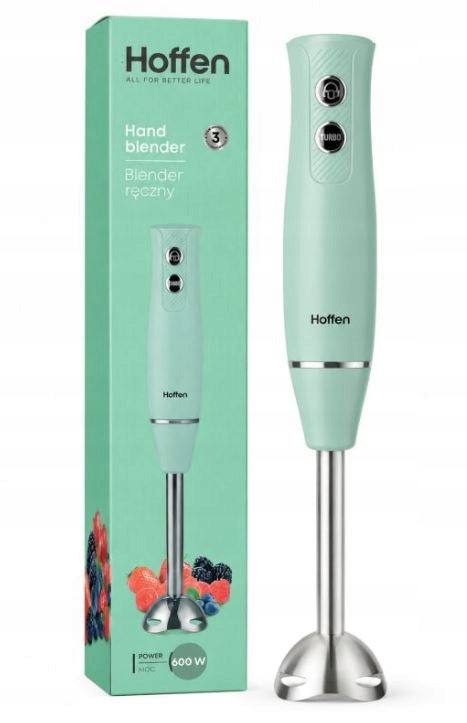 Hand blender Hoffen 600 W green