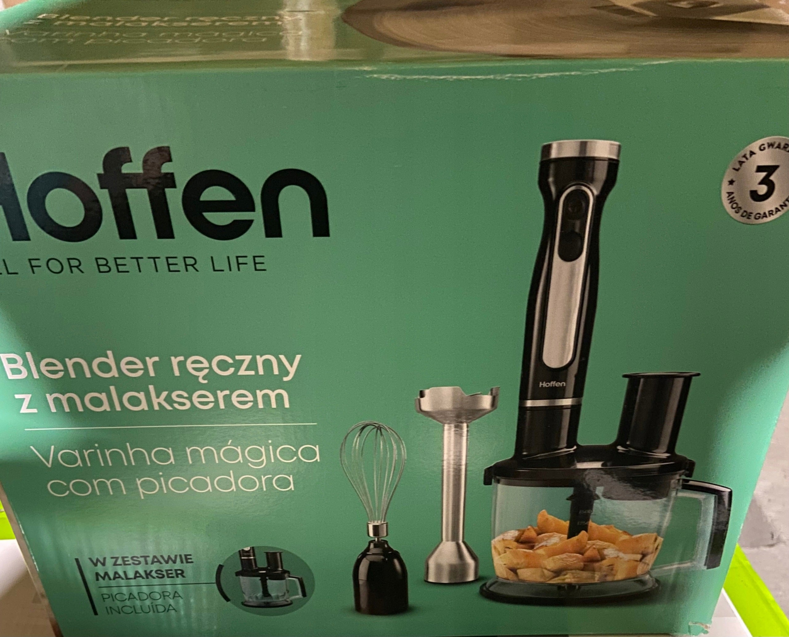 Hand blender Hoffen HB-3390 1000 W black