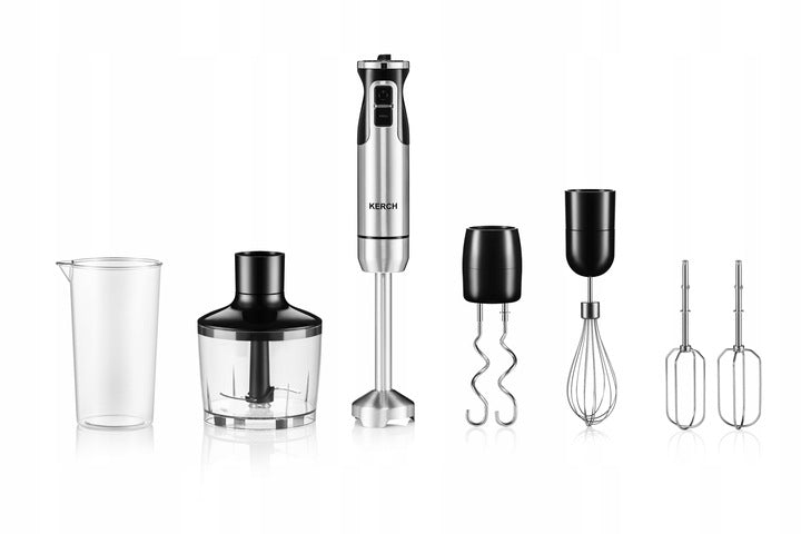 Hand blender Kerch Quick HB1200 multifunctional blender 1200 W silver EAN (GTIN) 5903796654127