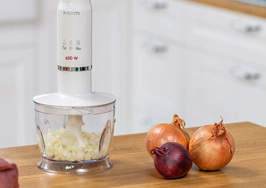 Hand blender MPM MBL 43 white 600W set Packaging status original