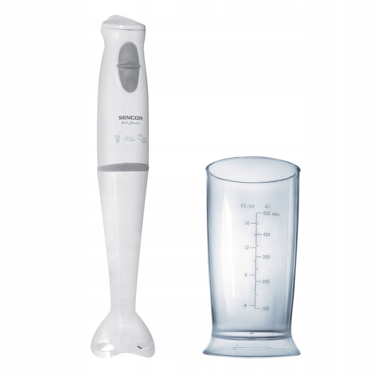 Hand blender SENCOR SHB 4110WH 400W container