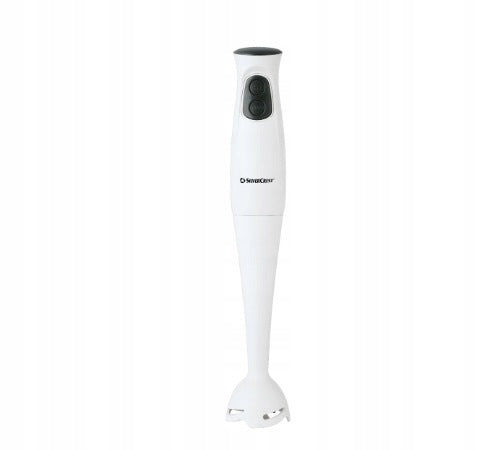 Hand blender SilverCrest SSMS 350 A1, 350 W with shredder, white Model HG11477