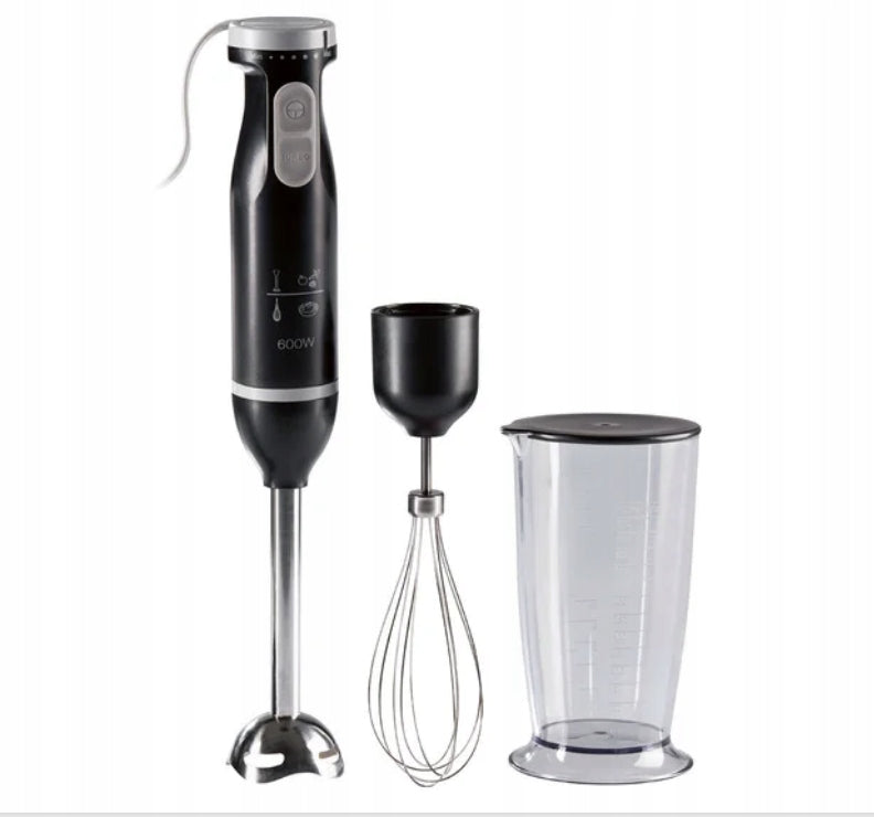 Hand blender SilverCrest ssms 600 e5 600 W black Packaging status original