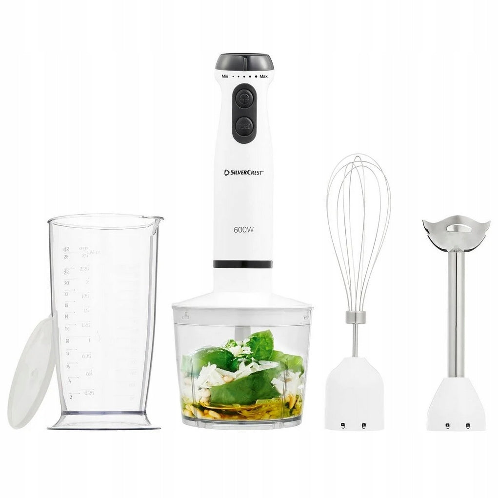 Hand blender SilverCrest – white – set of 3in1
