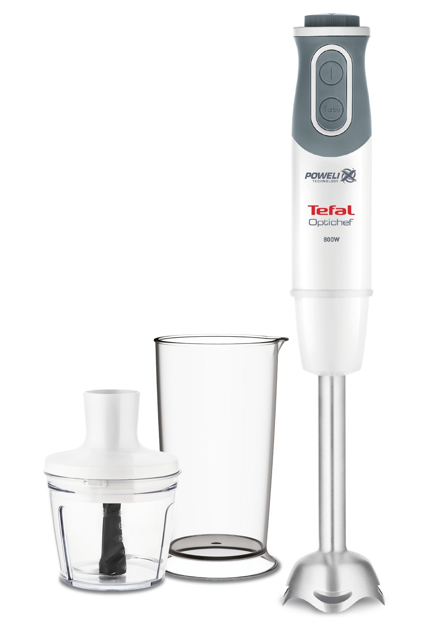 Hand blender Tefal HB641138 800 W white