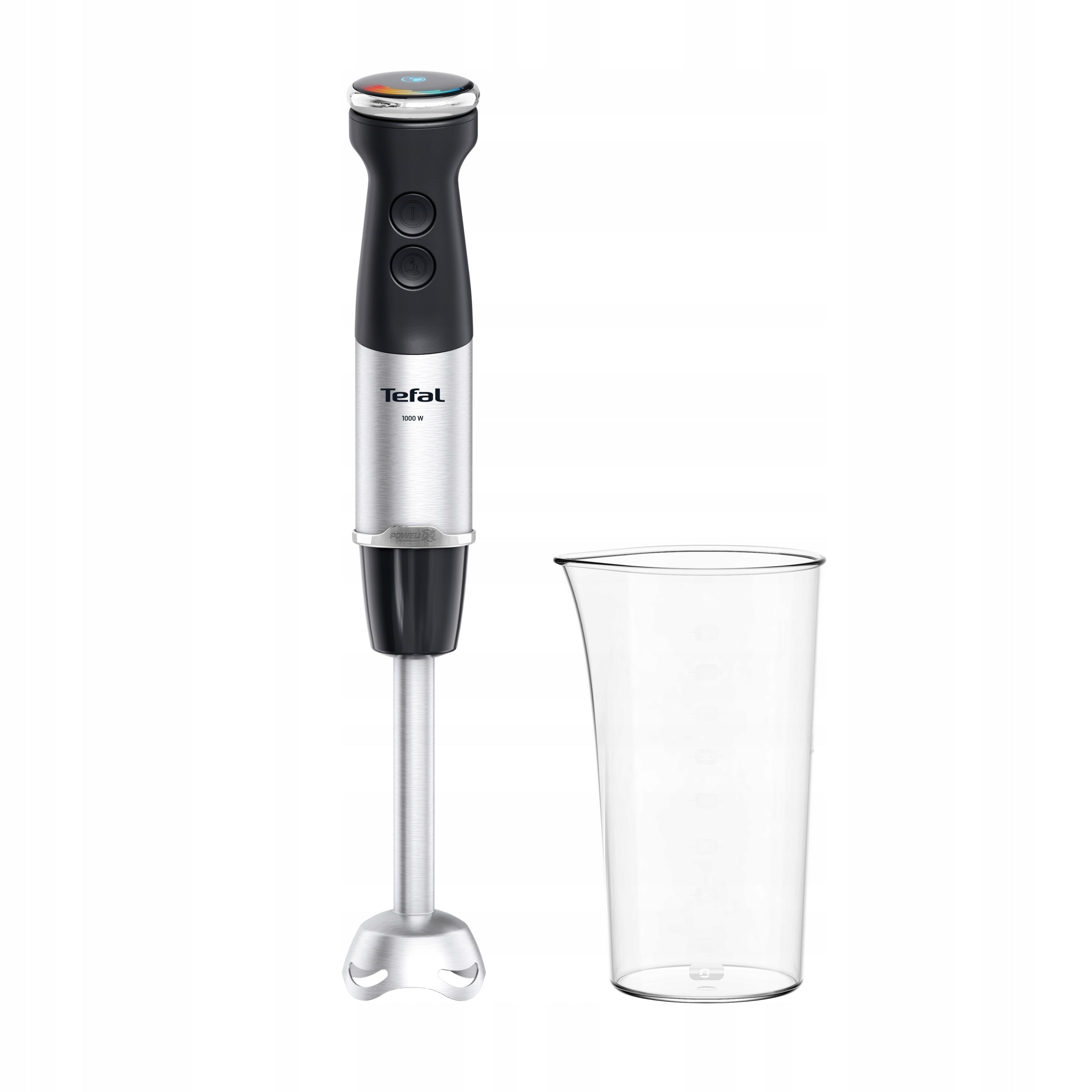 Hand blender Tefal QuickChef HB671830 1000 W Turbo function of the powelix blade