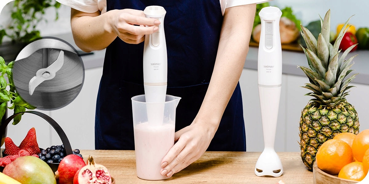 Hand blender ZELMER ZHB4560I 800W Pulsar Funkca Turbo POWERFUL Manufacturer code 70105593P