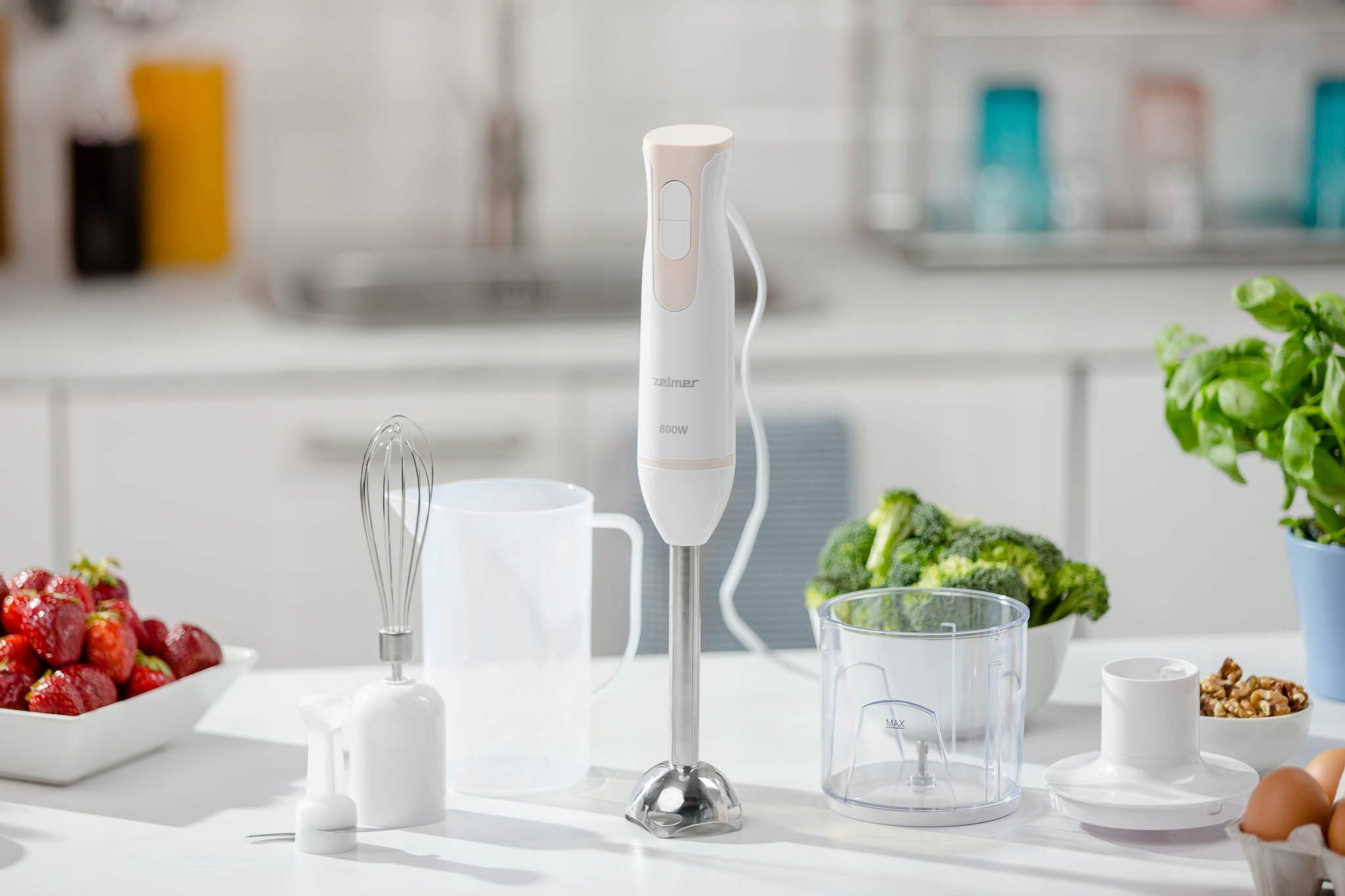 Hand blender Zelmer ZHB4552I 800 W white Manufacturer code ZHB4552I