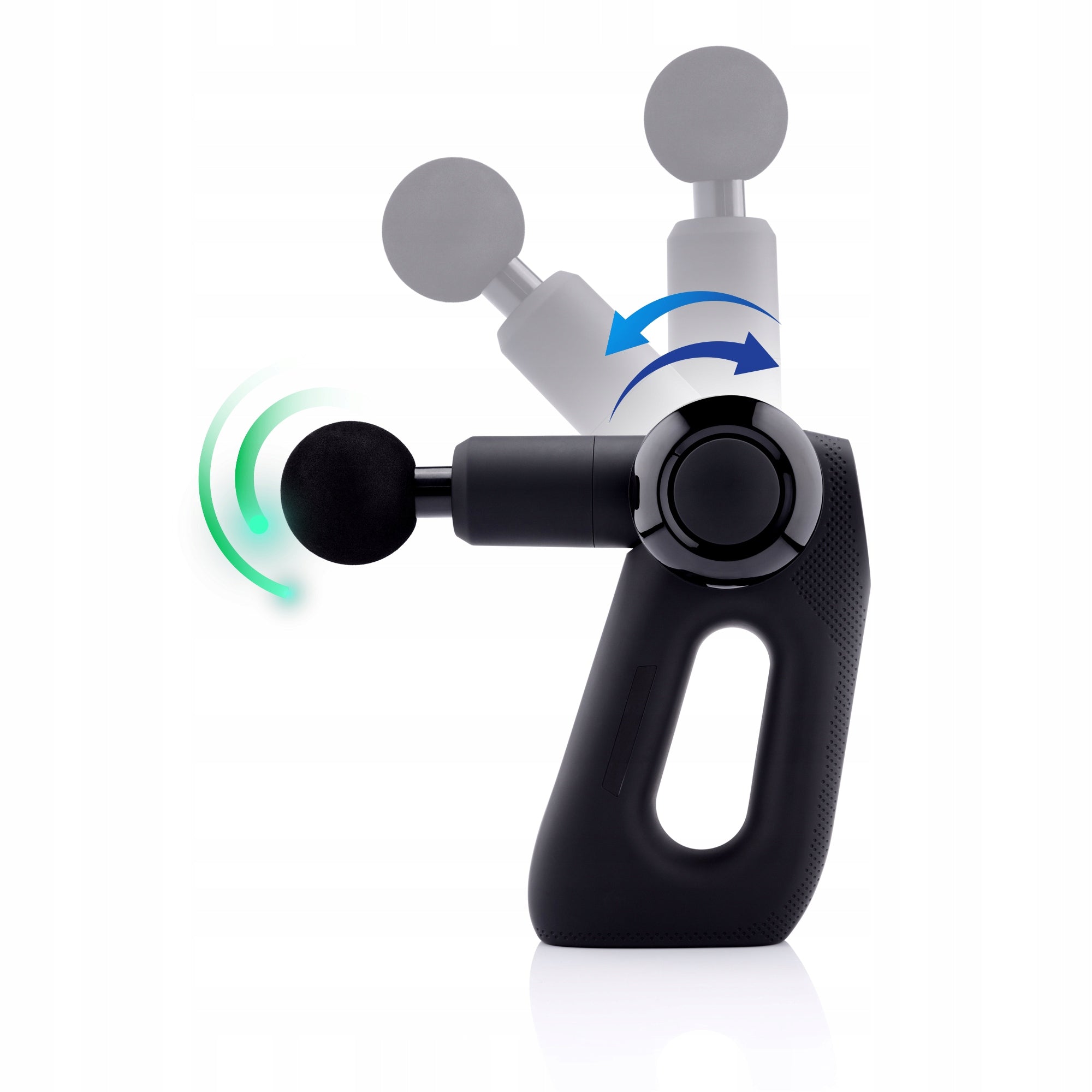 Hand massager massage gun Medivon Gun Titanium Pro black Manufacturer code GUN TYTAN PRO