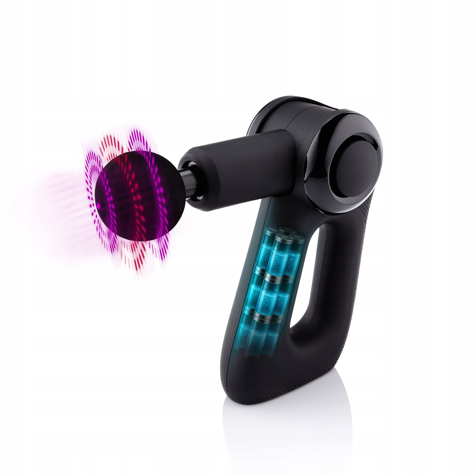 Hand massager massage gun Medivon Gun Titanium Pro black Packaging status original