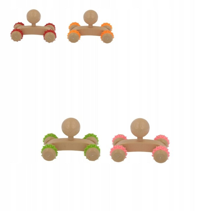 Hand massager, wood roller dimensions 10x7cm.