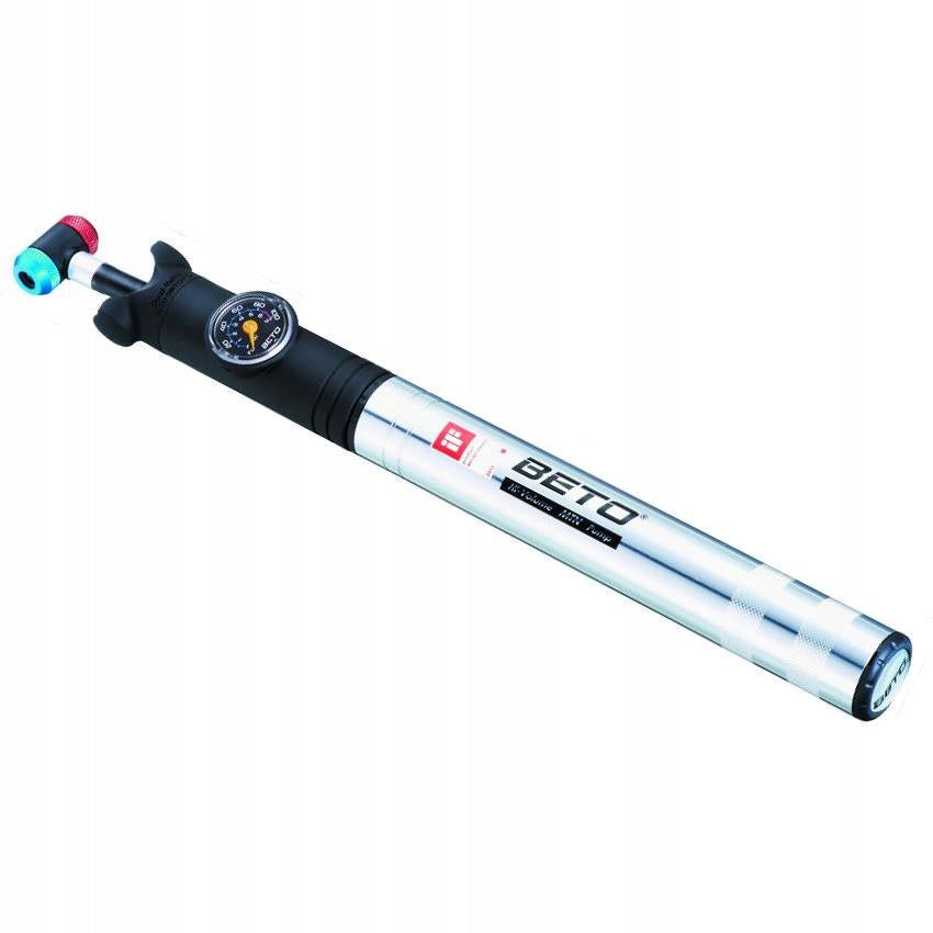 Hand pump Beto TH-004AG silver Presta/Schrader