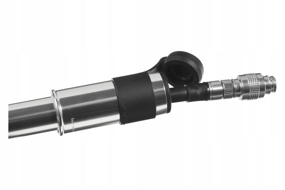 Hand pump Birzman Velocity Road silver 11 bar (160psi) small compact Color silver