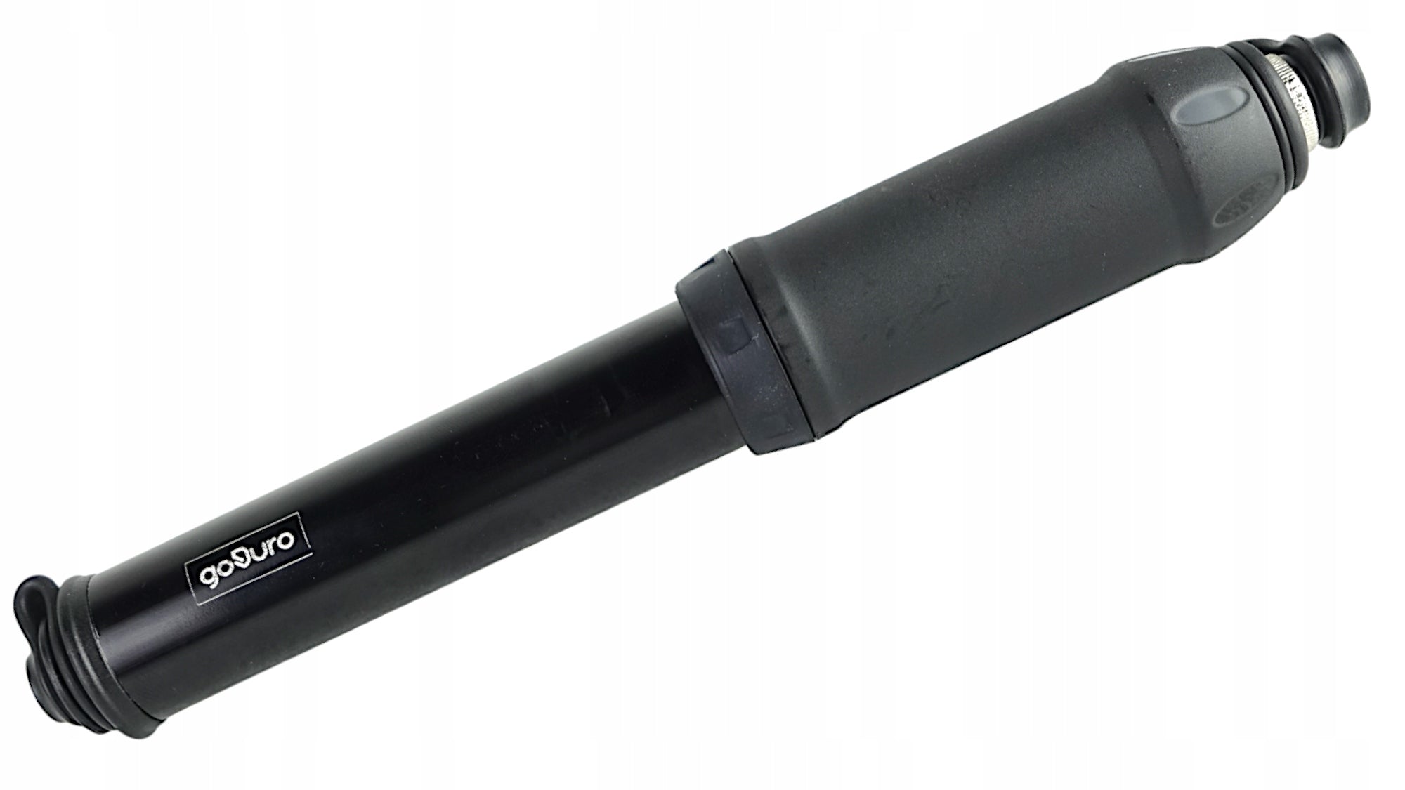 Hand pump mini bicycle light with frame attachment Dominant material aluminum