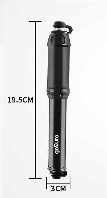 Hand pump mini bicycle light with frame attachment Kind manual