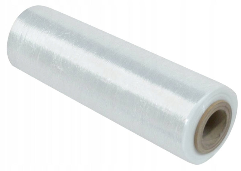 Hand stretch film 1,5kg net width 500mm 23micro transparent