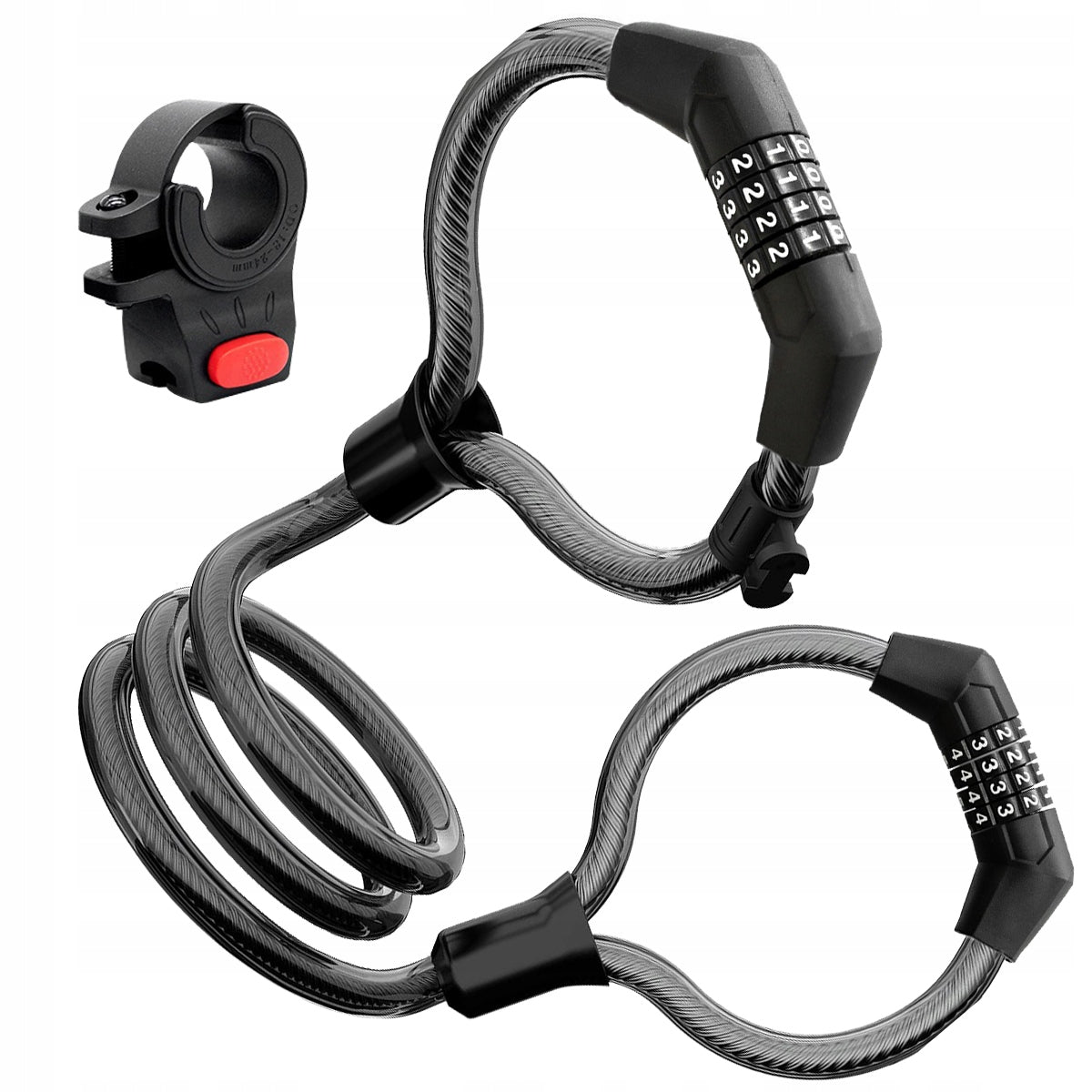 Handcuff clasp for electric scooter Special steel lock 105cm