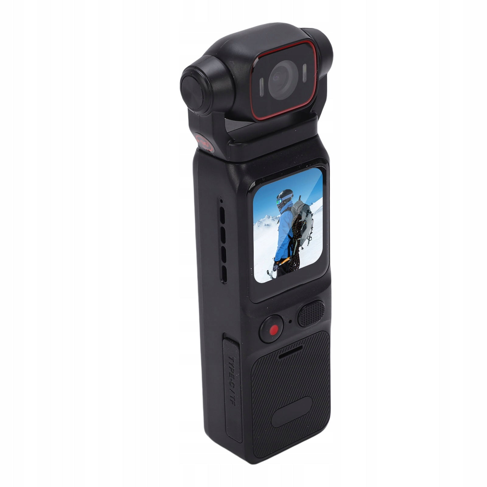 Handheld 4K HD 180° Video Camera WiFi Rotary Head 6-Axis 98 Model 1822DXFF