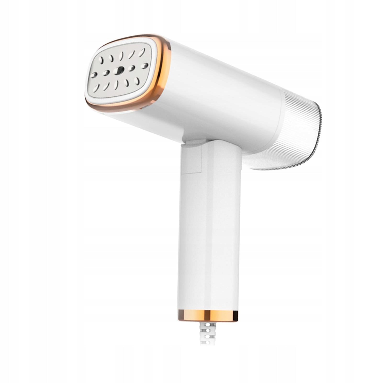 Handheld Clothes Steamer Foldable Detachable Water Tank Lightweight White Packaging status original