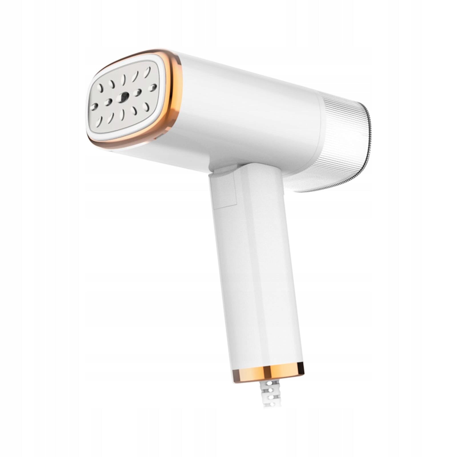 Handheld Clothes Steamer Foldable Detachable Water Tank Lightweight White
