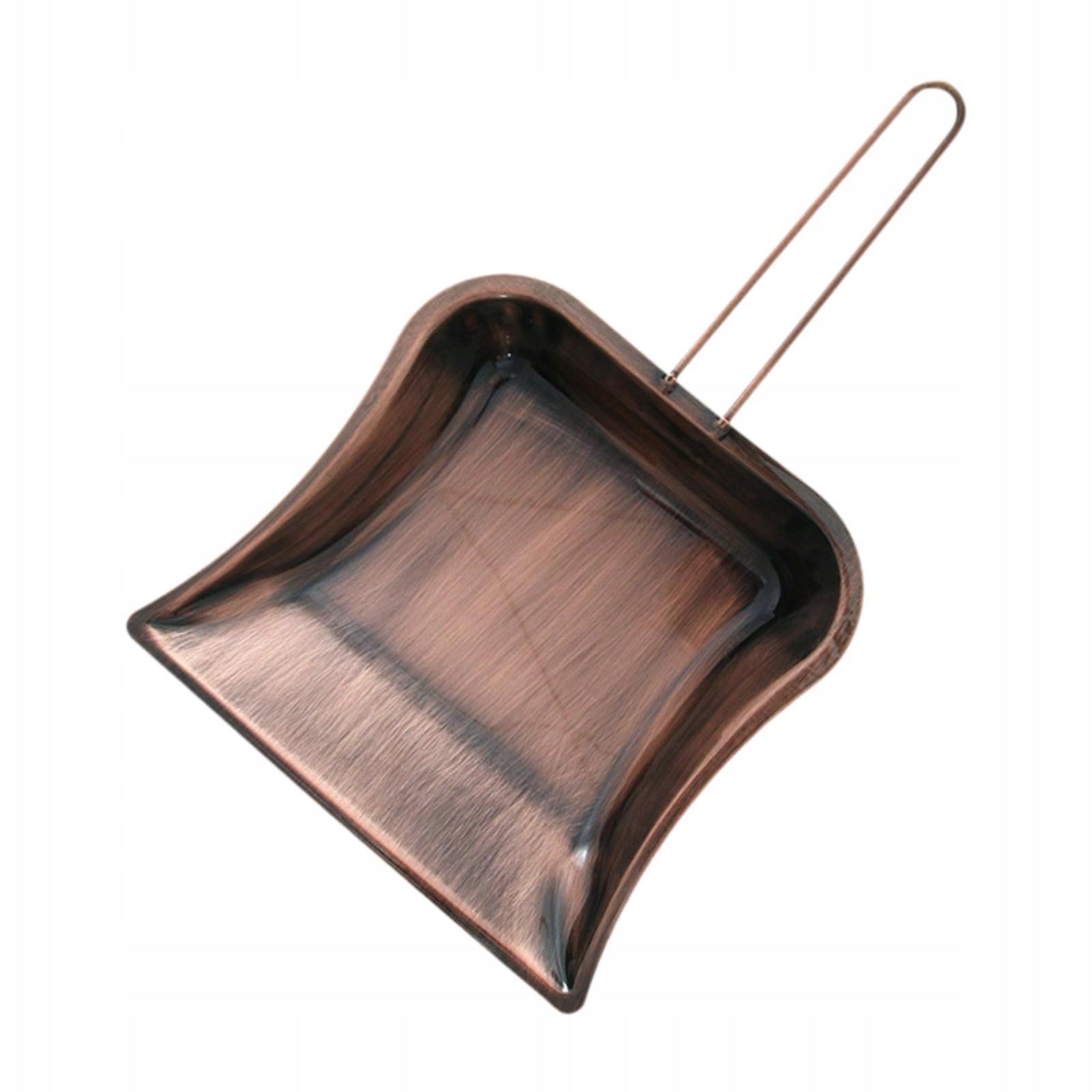 Handheld Copper Garbage Dustpan Tabletop Cleaning Tool Portable Metal Packaging status original
