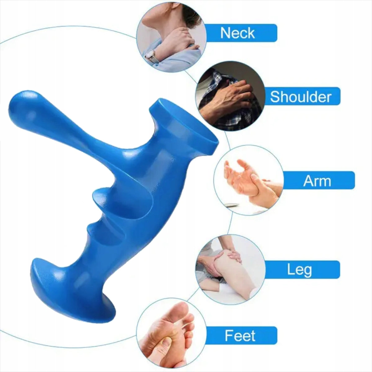 Handheld Deep Tissue Massager for Trigger Point Therapy EAN (GTIN) 5903714407460