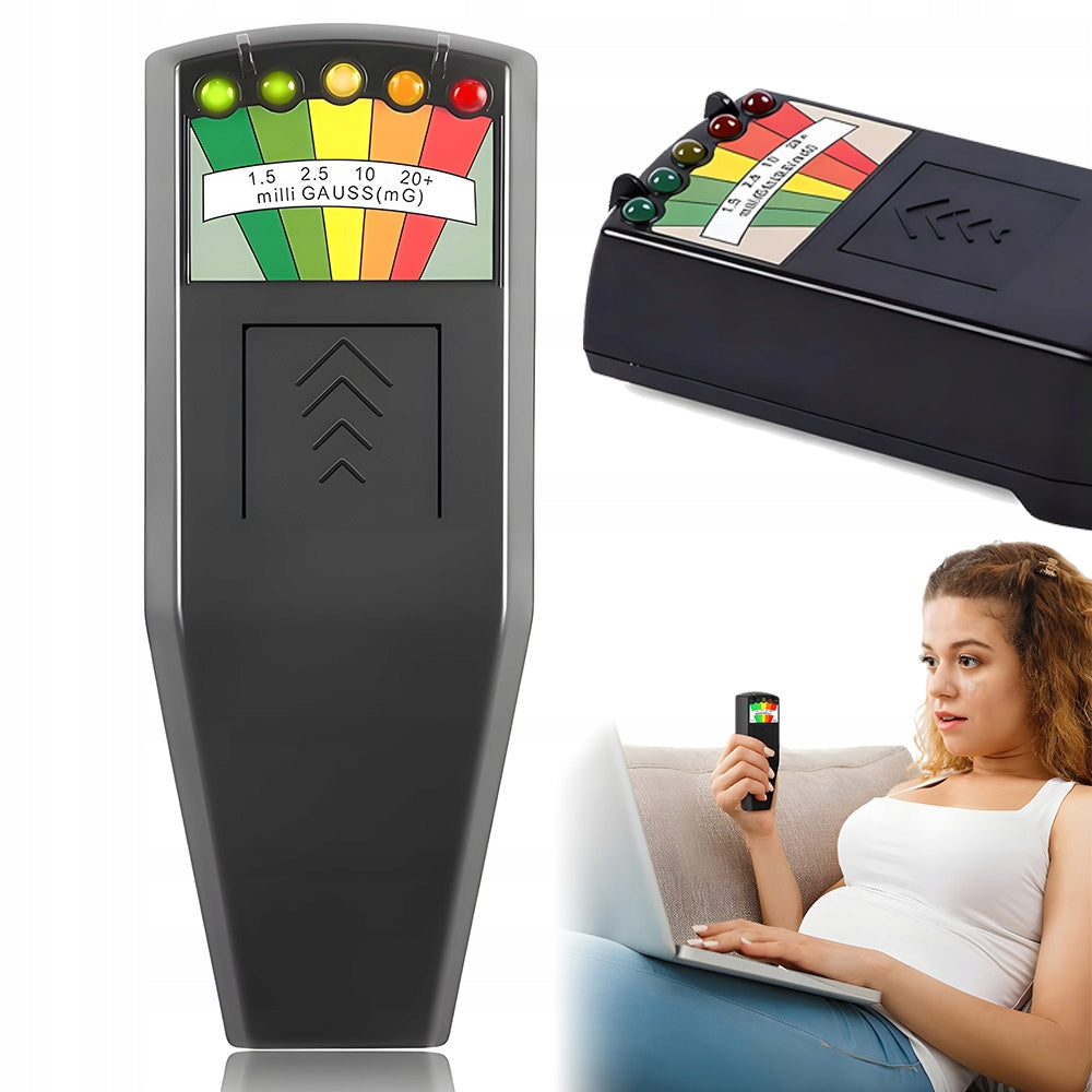 Handheld Detector 5 LED EMF Meter Magnetic Field Detector Spirit