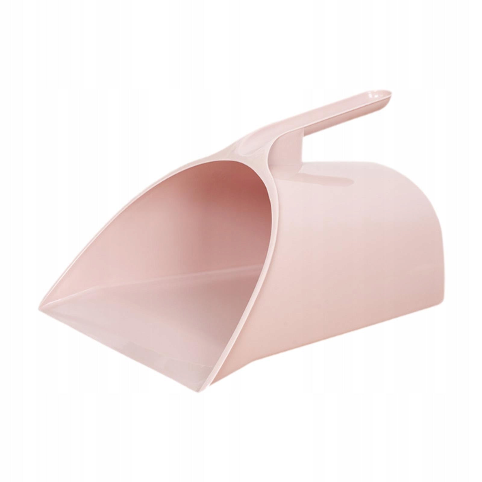 Handheld Dustpan Sturdy Lightweight Dust Pan Multipurpose Shovel for Pink